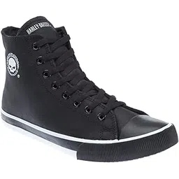 harley-davidson Men's Baxter Skateboarding Shoe, Black/White, 13 M US-picture-32