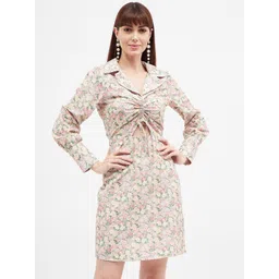 Harpa Floral Printed Shirt Dress-picture-16