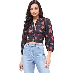 harpa Women's Polyester Regular fit Long Sleeve Blouse-picture-37