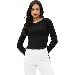 harpa Women's Solid Regular Fit Top-picture-50