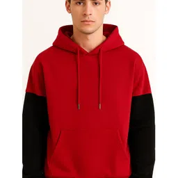 HARPITA Men Colourblocked Sweatshirt image 4