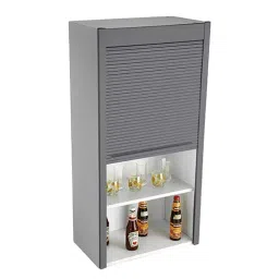 Harrison 18 inch (450 mm) PVC Rolling Shutter Storage Cabinet Silver Color, KA-087-picture-23
