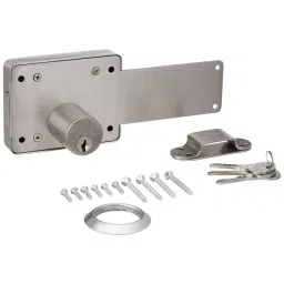 Harrison 9 Lever Iron Godown Lock Set 20.5x9x8 cm with 3 Keys, GODOWN-LOCK-0295-PK01-picture-29
