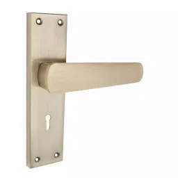 Harrison B-777 Series Mortise Lock Handle Aluminium Antique Finish with 3 Keys, 23518-picture-28