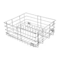 Harrison Thali Basket 530x500x200 mm Stainless Steel Chrome Plated Finish, 01134 image 1