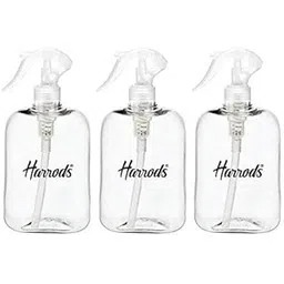 HARRODS Transparent Spray Bottle Set - 250ml Empty Spray Bottles for Hair, Face, Plants, Cleaning, and More - Versatile Mist Sprayer, Foam Sprayer, and Oil Spray Applicator - Pack of 3-picture-13