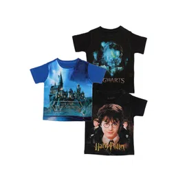 Harry Potter by Wear Your Mind Boys Black 3 Printed T-shirt-picture-28