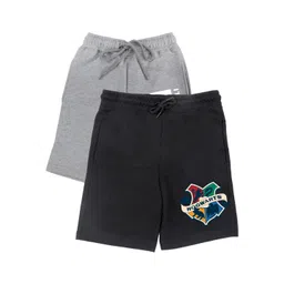 Harry Potter by Wear Your Mind Boys Black Harry Potter Shorts-picture-36