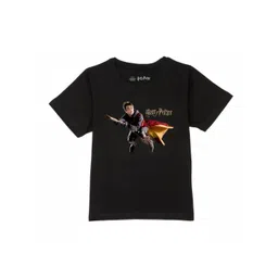 Harry Potter by Wear Your Mind Boys Black Printed T-shirt-picture-33