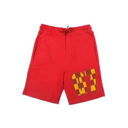 Harry Potter by Wear Your Mind Boys Red Printed Harry Potter Shorts-picture-40