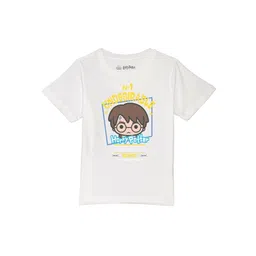 Harry Potter by Wear Your Mind Boys White Printed Cotton T-shirt-picture-30