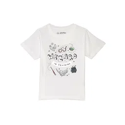 Harry Potter by Wear Your Mind Boys White Printed T-shirt-picture-19