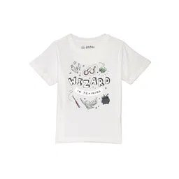 Harry Potter by Wear Your Mind Boys White Printed T-shirt-picture-14
