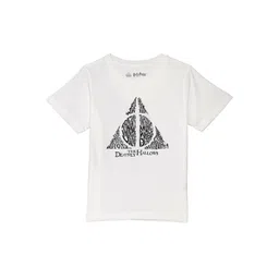 Harry Potter by Wear Your Mind Boys White Printed T-shirt-picture-26