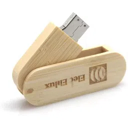 Harry Wooden Swivel USB Drive Elegant & Compact 128 GB Pen Drive Compatible with Audio Player, Desktop Computer, Laptop, Mobile USB 2.0 Wood Case-picture-10