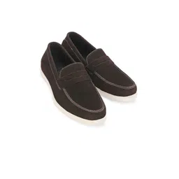 Harrykson London Men Colourblocked Suede Loafers-picture-22