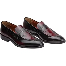 harrykson london STEFFANO Men's Leather Party/Formal/Semi Formal Shoe-picture-23