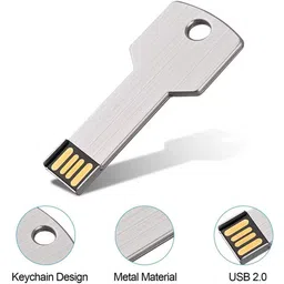 harryusb KEY TYPE 16 GB Pen Drive Compatible with Laptop, Desktop Computer, Television USB 2.0 Metal Case-picture-42