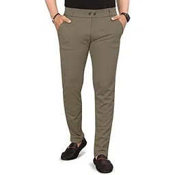 harshad kumar & co Men's Lycra Casual Trouser for Extra Large Size-picture-39