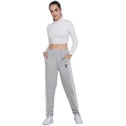 Harshita Enterprises Women's Cotton Blend Striped Track Pant | Lower Pants for Women | Sports & Lounge Lower for Ladies-picture-48