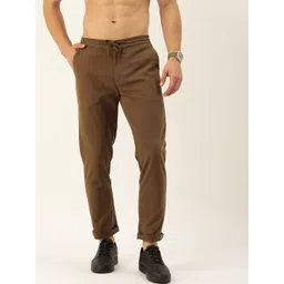 Harvard Men Classic Solid Slim Fit Joggers-picture-32