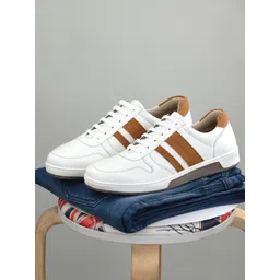 Harvard Men White Synthetic Leather Sneakers-picture-39