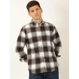 Harvard Standard Slim Fit Tartan Checked Casual Shirt-picture-37