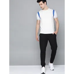 harvard Men Solid Black Track Pants image 4