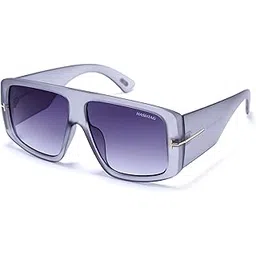 hashtag eyewear HASHTAG Polarized Sunglasses | Premium Full Rim Oversized Square Frame for Men & Women | 100% UV Protection, Anti-Glare | Perfect for Fashion, Social & Outdoor Adventures | Durable & Comfortable-picture-53