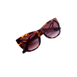 HASHTAG EYEWEAR Women Shield Sunglasses with UV Protected Lens 9230-C5 - KGFT-Havana-picture-14