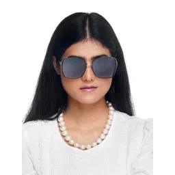 HASHTAG EYEWEAR Women Square Sunglasses with Polarised and UV Protected Lens D6312-C1-picture-39