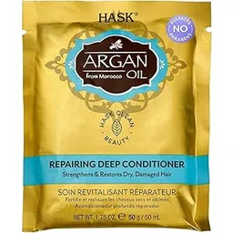 HASK Argan Oil From Morocco Repairing Deep Conditioner, Hair Treatment 50 gm (Pack of 3)-picture-40