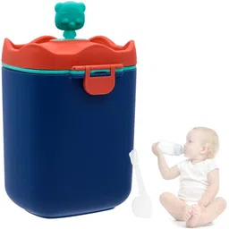 hasthip Baby Formula Dispenser with Scoop, Food-Grade PP Double Layer Anti-Leak Milk- Plastic-picture-37