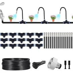 HASTHIP® Automatic Garden Watering System - Slow Drip Irrigation Kit with Tee Connector - Garden Water Dripper for Plants with 15M Long Drip Water Pipe - Outdoor Lawn & Garden Watering Equipment-picture-24