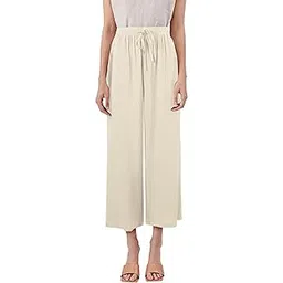 hat and beyond Womens Premium Soft Linen Shorts & Pants Relaxed Fit Comfort Wear Boho Beach Coverup Style-picture-37