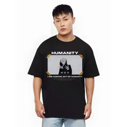 Hatke Trends Graphic Printed Drop-Shoulder Sleeves Cotton Oversized T-shirt-picture-19