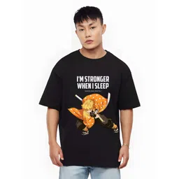 Hatke Trends Printed Cotton Round Neck Oversized T-shirt-picture-18