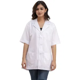 haunky Polly Cotton Solid Coat For Women-picture-10