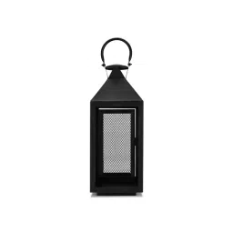 Haus & Kinder Black Iron & Glass Lantren-picture-32