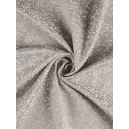 Haus & Kinder Ivory Willow Breeze Polyester Door Curtains 7 Ft - Pack of 2 image 4