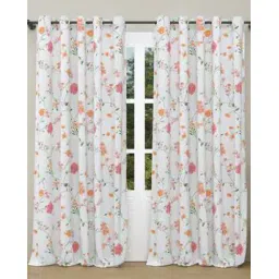 haus & kinder Set of 2 Floral Print Door Curtains-picture-13