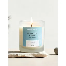 haus & kinder White Frosted Jar Candle 200 gm-picture-34