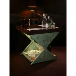 Haus of Bars Brown & Green SpeedX - Model JMini Home Bar Table & Cabinet-image-34