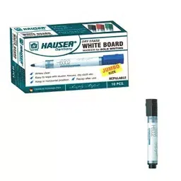 hauser Houser White Board Bold Marker Multicolor (Pack of 12 Pcs)-picture-38