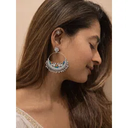 Haute Handles Crescent Shaped Hoop Earrings-picture-23