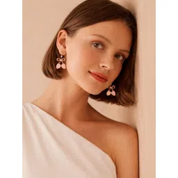Haute Handles Heart Shaped Drop Earrings-picture-41