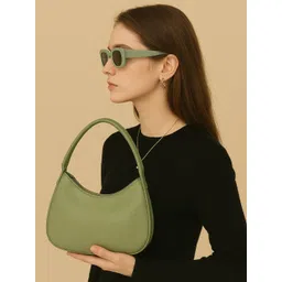 Haute Handles Women Solid Half Moon Handheld Bag-picture-28