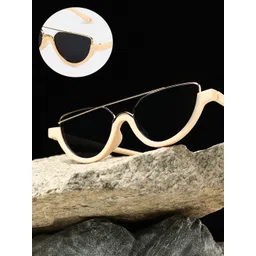 HAUTE SAUCE by Campus Sutra Women Cateye Sunglasses with Polarised Lens-picture-33