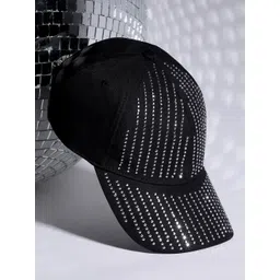 HAUTE SAUCE by Campus Sutra Women Embellished Baseball Cap-picture-39