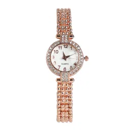 HAUTE SAUCE by Campus Sutra Women Embellished Dial & Stainless Steel Bracelet Style Straps Analogue Watch image 2